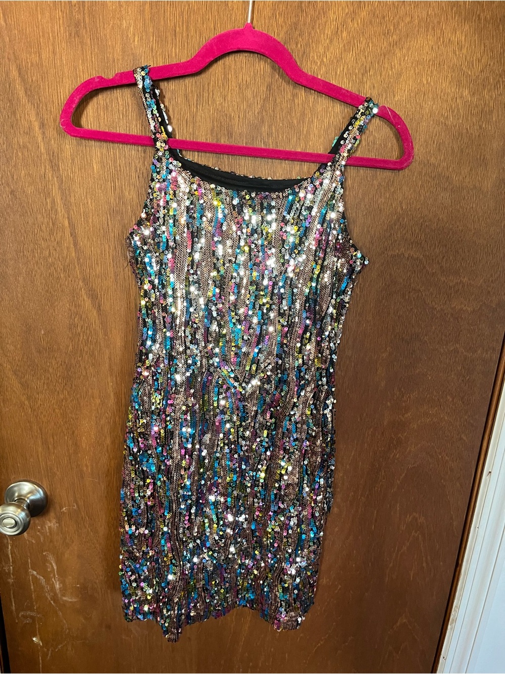 Limited Too Multi-Color Sequin Mini Dress